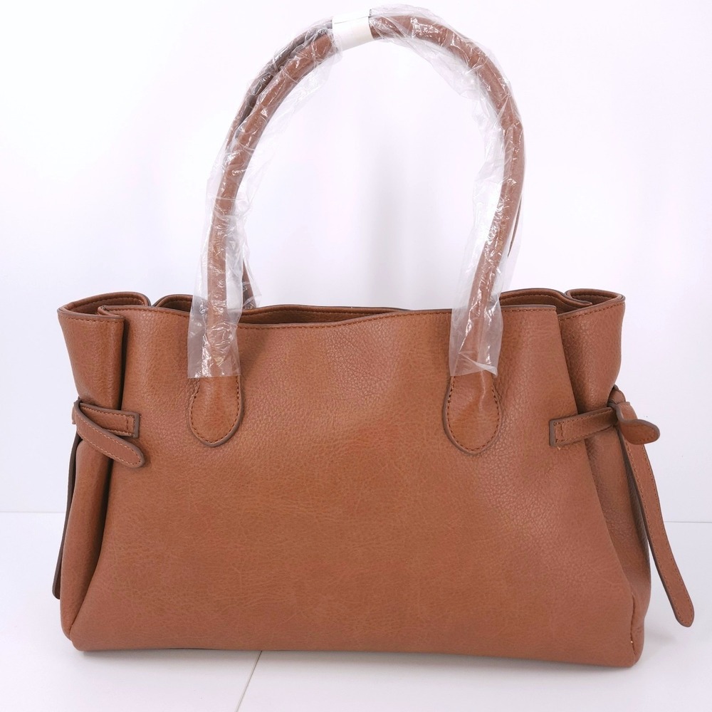 Style & Co Large Soft Satchel Shoulder Handbag Tortoise Shell Large Bag Purse‎